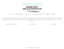 Tablet Screenshot of madebyjulene.com